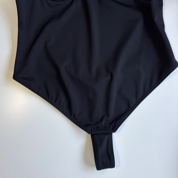 NWT Thong Shapewear Bodysuit XXL Black Underwire Bra One Piece Feelingirl - Picture 2 of 11